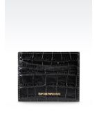 Emporio Armani Card Holder - Lyst