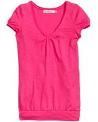 H&M Jersey Top - Lyst