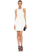 McQ by Alexander McQueen Round Neck Cottonblend Party Dress - Lyst