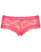 Topshop Sheer Lace Ladypants - Lyst