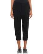 Helmut Lang Relaxed Cropped Trousers - Lyst