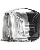 Pierre Hardy Two-Tone Leather Clutch - Lyst