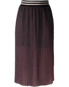 Marco Bologna Pleated Skirt - Lyst