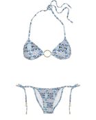 Melissa Odabash Miami Printed Triangle Bikini - Lyst