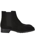 Tod's Suede Chelsea Boot - Lyst