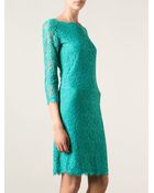 Diane von Furstenberg Lace Dress - Lyst