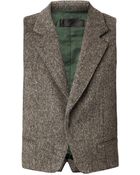 Haider Ackermann Wool Waistcoat - Lyst