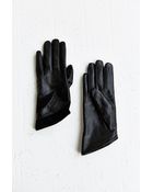 Urban Outfitters Leather + Suede Angled Glove - Lyst