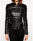 Muubaa Yarra Leather Biker Jacket - Lyst