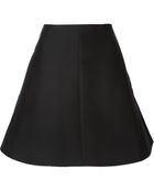 Carven A-Line Skirt - Lyst