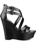 G by Guess Women'S Hibiza Platform Wedge Sandals - Lyst