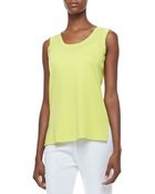 Misook Amy U-Neck Tank - Lyst