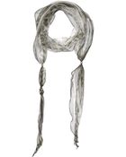 Roberto Cavalli Oblong Scarf - Lyst