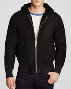 Shipley & Halmos Jones Shearling Bomber Jacket - Lyst