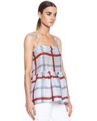 Etoile Isabel Marant Ridge Linenblend Tank - Lyst