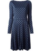 Tory Burch Patterned Dress - Lyst