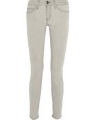 Current/Elliott The Ankle Skinny Mid-Rise Jeans - Lyst