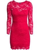 H&M Lace Dress - Lyst