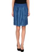 Philosophy di Alberta Ferretti Knee Length Skirt - Lyst
