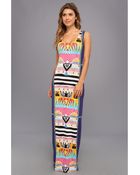 Mara Hoffman Fitted Tank Maxi Dress - Lyst