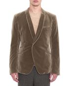 Haider Ackermann Shawl-Lapel Velvet Blazer - Lyst