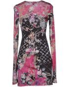 Balmain Short Dress - Lyst