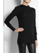 Rick Owens Hooded Merino Wool Sweater - Lyst