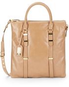 Badgley Mischka Brooke Convertible Leather Tote - Lyst