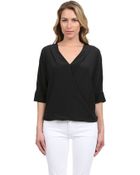 Trina Turk Wrap Top - Lyst