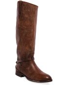 Frye Lindsay Plate Boot - Lyst