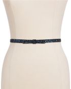 Kate Spade New York Glitter Bow Belt - Lyst