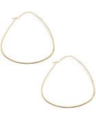 Melissa Joy Manning 1.5 Inch Triangle Hoops - Lyst