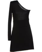 Balmain Short Dress - Lyst
