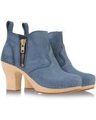 Swedish Hasbeens Ankle Boots - Lyst