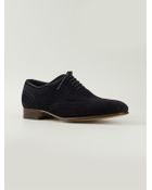 Santoni Brogue Shoes - Lyst