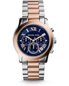 Michael Kors Cooper Two-Tone Watch - Lyst