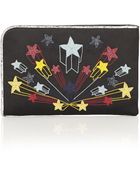 Matthew Williamson 3D Star Black Kissy Clutch - Lyst