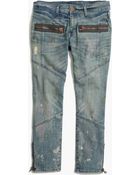 Madewell Nsf&Reg; Crop Skinny Jeans - Lyst