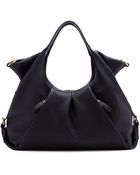 Vince Camuto Cris Leather Shopper Tote Bag - Lyst