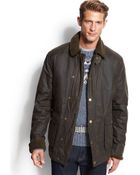 Barbour Catrick Waxed Jacket - Lyst