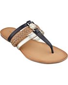 Tommy Hilfiger Women'S Liz Thong Sandals - Lyst