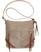 Lucky Brand Delta Crossbody Hobo - Lyst