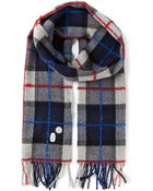 DSquared2 Plaid Scarf - Lyst
