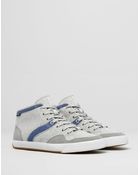 Pull&Bear Canvas Sneaker Boots - Lyst