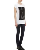 Helmut Lang Abstract Front T-Shirt - Lyst