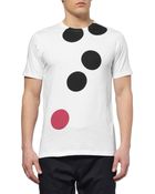 Marni Spotprint Cotton Jersey T-shirt - Lyst