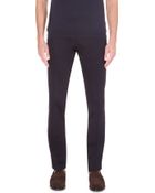 Etro Slim-fit Stretch-cotton Trousers - Lyst