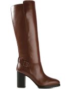 Tod's Knee High Boots - Lyst