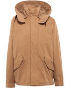 Pull&Bear Jacket with Hood - Lyst