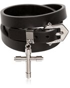 Givenchy Wrap Around Leather Bracelet - Lyst